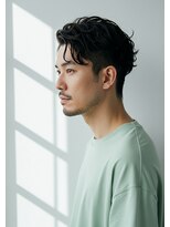 メンズパーマスパイラルパーマ縮毛矯正40代50代
