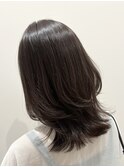 ★冬におすすめ◎大人レイヤースタイル 小顔 外ハネ くびれ