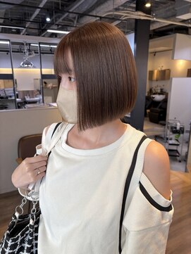 エイト 博多店(EIGHT hakata) 【EIGHT hakata】平島拓也__ミニボブ×ヘーゼルブラウン