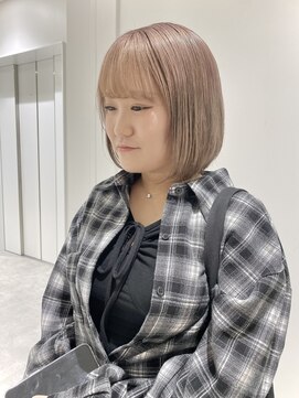 ケンジ 横浜(KENJE) ピンクミルクティーカラー