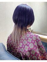 ネウィ 大分中央町店(newi)&nbsp;ウルフカット/レイヤー/デザインカラー/ハイトーン【TATSU】