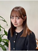 【大阪/梅田/茶屋町/中崎町】小顔ヘア×透明感カラー