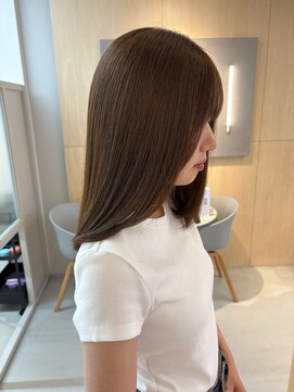 シダ(sida SAIIN) 【高城】ブリーチ無しオリーブベージュ