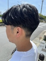 アース 津田沼店(HAIR&MAKE EARTH)&nbsp;前下がりセンターパート