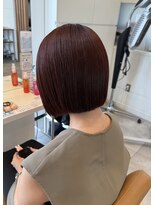アーティック ヘア ディーヴァディーヴォ アーバ(ARTIC HAIR DIVA DIVO Arbor)&nbsp;レッドブラウン/赤味系カラー/ブリーチなしカラー/ボブ