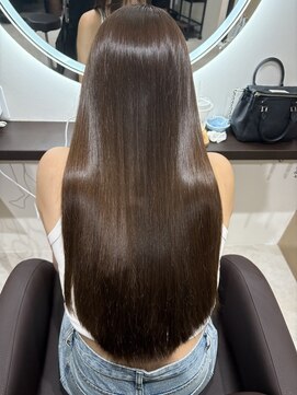 ミストプラス(MIST+) 縮毛矯正髪質改善ハイライトレイヤーカット尼崎美容室エクステ