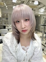 アドネ プライム(adne prime)&nbsp;ホワイトシルバー/パールベージュ/エンドカラー/モーヴピンク