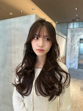 ロンド ルージュ 銀座店(Lond rouge) 暗めカラー/レイヤーカット/マロンベージュ/くすみベージュ/銀座