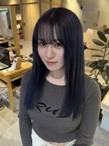 ゼストプラス(ZEST plus) 重く見えない透けるnavy blue