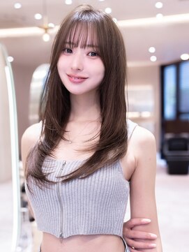 ドリップ バイ ハバナ 原宿(driP. by HAVANA) 20代30代くびれ韓国風レイヤーカット美髪質改善ストレート