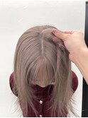 黒髪カタログ/クラゲヘアー/オリーブグレー/横浜