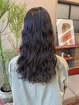 フェンヘアーアイス 中目黒(Fen.hair ici)&nbsp;冬トレンド◎大人可愛いパーマロングニュアンスゆるふわ