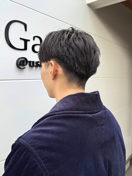 メンズ3mmツーブロック刈り上げショート