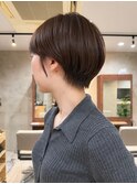 耳かけマッシュショート