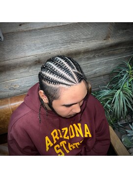 ノーム 横浜(NORM) コーンロウ6本