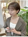 ミモザワークス ヘアアレンジ ショートカット、バッサリカットされる方が多いです^^