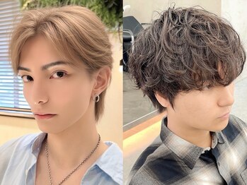 デュー 栄(DEW)の写真/【夏に向けて】《波巻きスパイラル》《ツイストスパイラル》で無造作×色気を演出◎時短セット◎