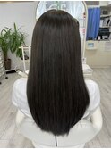 ダークパープル/ナチュラルショート/夏のヘアアレンジ/津田沼