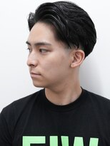 ヨファ ヘアー 芦屋店(YOFA hair) メンズカットアップバング刈り上げツーブロックマッシュ0706
