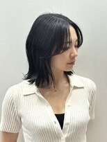 シャウルデッサン(CHARLES DESSIN)&nbsp;韓国風ウルフダークカラー外ハネボブ