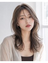 ハーツ 青山表参道店(Heart's) 白髪ぼかし脱白髪染め似合わせレイヤーカット40代50代60代