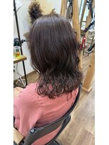 ニコラ(NICOLA)&nbsp;結んだ時に動きが出るパーマに