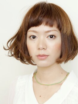 ヤヨイヘアー(YAYOI HAIR)の写真/【理想の骨格へ☆カット技術で変わる！】髪質に合わせた毛量調整でナチュラルで上品な小顔美人になれる♪