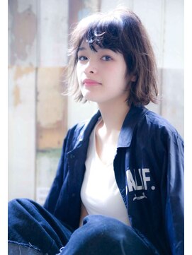 シエナ 渋谷(Siena) Siena カジュアルショートxアイスグレージュ