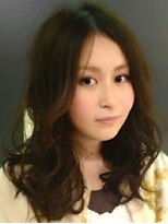 リプレイ(Replay)&nbsp;センターパート＋低温コスメカールで小顔ふんわりラフガール