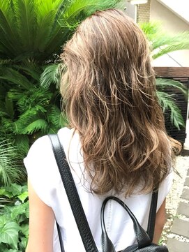 ブロック ジャポン(bloc japon) ダブルカラー・ブラウンベージュ×ハイライト