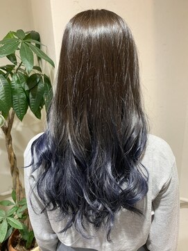 フェリア 渋谷(Feria) 【 filo by Feria 渋谷】☆マーメードブルー☆Gishi