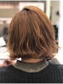 【AMAZING HAIR 美沢店/山岸】大人かわいい外ハネボブ