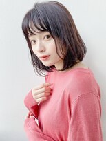 [K-two青山]大人かわいい内巻きボブスタイル/黒髪[表参道/青山]