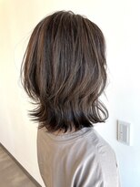 フェーディン(fa/din)&nbsp;3Dハイライトグレージュレイヤーミディ