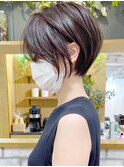 絶壁解消・ひし形・くびれ・大人ショートボブ・30代40代【猪狩】