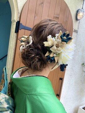 アンソル 戸田店(N'SOL) 成人式アレンジ