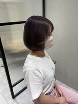 フェリア 松山(Feria)&nbsp;【Feria松山】ミニボブ×ラベンダーグレージュ-相原愛梨-