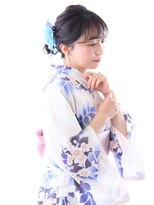 リン(Rin)&nbsp;成人式/浴衣/袴ヘアセット　編み込み　アップ　お及ばれ20代30代