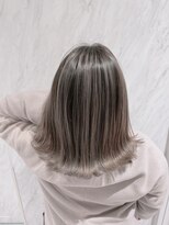 リー 京橋(Lee)&nbsp;店長今里☆グレーのバレイヤージュ☆