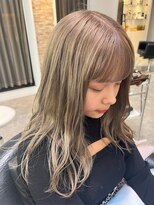 インク ヘアデザイン(incc hair design) グレージュカラー♪