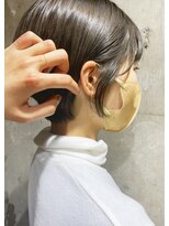ラボヌールヘアー 札幌店(La Bonheur hair etoile) 【熊澤】ショートボブ