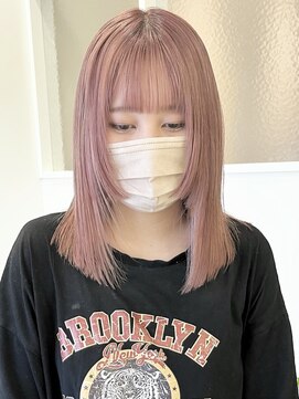 ミュール(mule) 2ブリーチ/ミルキーピンク/ミディアム