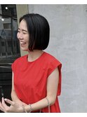 【 曽谷彩夏 】ミニボブ 丸みボブ