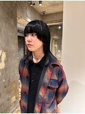 マッシュウルフカット