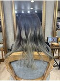 ブリーチの方を高難易度縮毛矯正で艶髪に変身♪