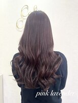 カラークチュール(Color Couture)&nbsp;レイヤーロング/髪質改善/ピンクラベンダー/韓国