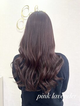 カラークチュール(Color Couture) レイヤーロング/髪質改善/ピンクラベンダー/韓国