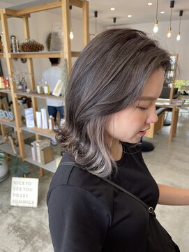 アンボス(Ambos) グレー系インナーカラー