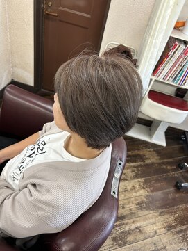 アート(art) ショートのグレーヘアー
