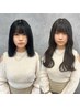 【黒髪・ダークブラウン】プルエクステプラチナ毛質42cm80本～